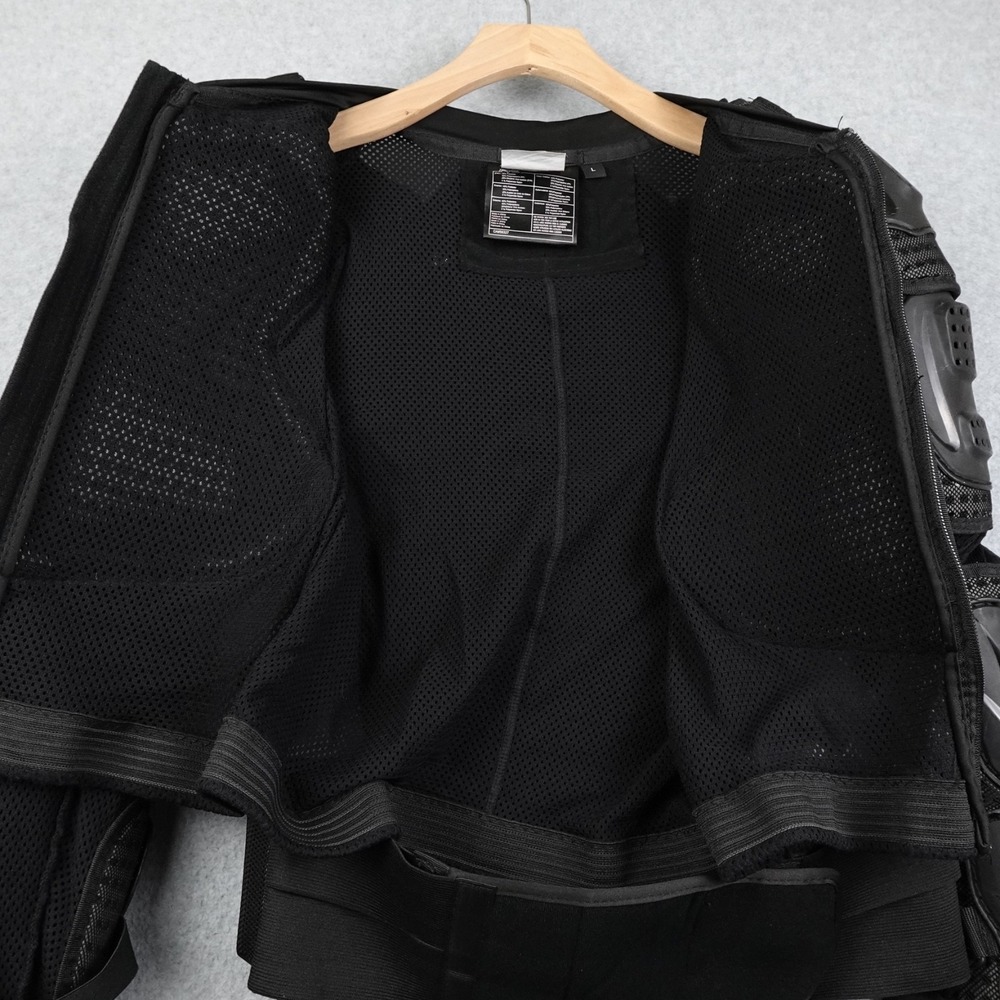 Fox Racing Titan Sport Jacket Motocross/Mountain Bike Body Armor Black Large - Picture 6 of 16